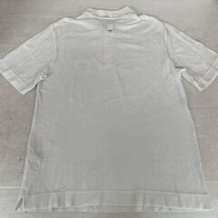 【FENDI】 フェンディ ポロシャツ FY1131 ホワイト ロゴ刺繍 半袖 ワンポイント トップス コットン 綿 メンズ A0863の画像