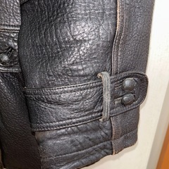 ビンテージ　羊革　レザーコート　2XL の画像