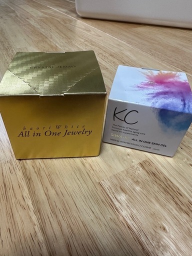 未開封 カオリホワイト&SIWA-KC 美容液ジェル 2個セット