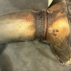 ホンダアクティ軽トラ純正マフラーの画像