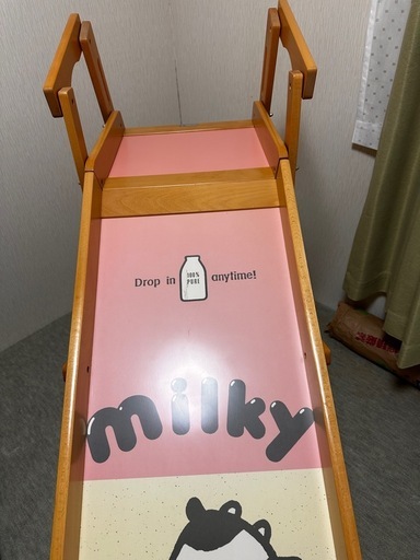 木製滑り台