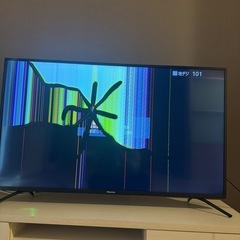 （ジャンク）ハイセンス50インチテレビの画像
