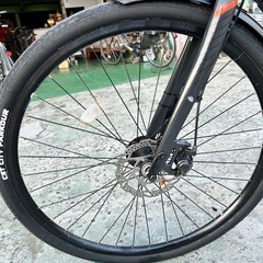 No.548 Panasonic ジェッター　BE-ELHC49 電動アシストクロスバイク外装8段変速整備済みの画像