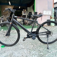 No.548 Panasonic ジェッター　BE-ELHC49 電動アシストクロスバイク外装8段変速整備済みの画像