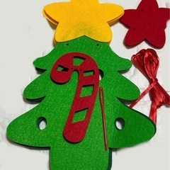 新品❤️ クリスマス飾り3セット 北欧風 フェルト クリスマス ガーランド バナー飾り付けの画像