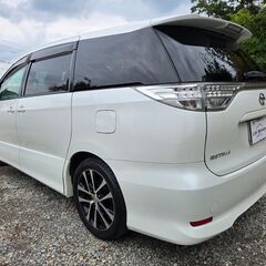 エスティマ☆アエラス☆後期☆車検令和9年12月☆社外SDナビ☆DVD☆地デジ☆Bluetooth☆クルコン☆バックカメラ☆両側パワースライドドアの画像