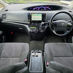 エスティマ☆アエラス☆後期☆車検令和9年12月☆社外SDナビ☆DVD☆地デジ☆Bluetooth☆クルコン☆バックカメラ☆両側パワースライドドアの画像