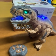 (売約済み)動く、光る、音の恐竜のおもちゃの画像