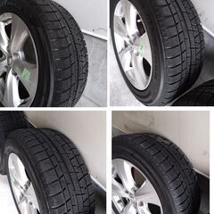 レクサス　スタッドレス　ホイール付き　一部傷ありの画像