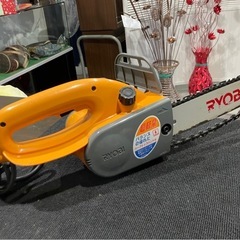 RYOBI リョービ 電動 チェンソー  CS-2500 電動工具 剪定 庭手入れ 工事 1118-016の画像