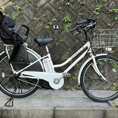 HYDEEⅡ ブリヂストン子ども乗せ電動自転車 バッテリー8.9Ahの画像