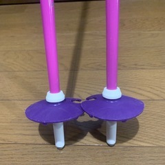 Hart 110cm スキーストック　ピンク×パープルの画像