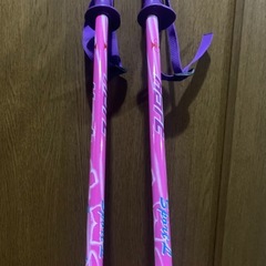 Hart 110cm スキーストック　ピンク×パープルの画像