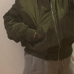 SPINNS  MA-1 ジャケット　Mの画像