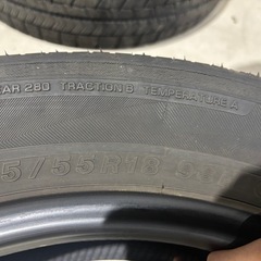 ヨコハマタイヤ　225/55R18の画像