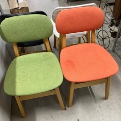 石2511-452 ダイニングテーブル チェア4脚セット ※バラ売り不可 キズ汚れ有り 中古の画像