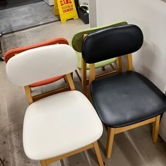 石2511-452 ダイニングテーブル チェア4脚セット ※バラ売り不可 キズ汚れ有り 中古の画像