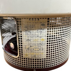 トヨトミ　石油　円形ストーブ ワインレッド　昭和レトロの画像