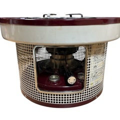 トヨトミ　石油　円形ストーブ ワインレッド　昭和レトロの画像