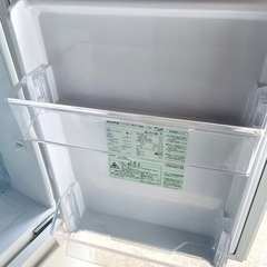 2021年製　無印良品　ノンフロン冷蔵庫　MJ-R13Bの画像