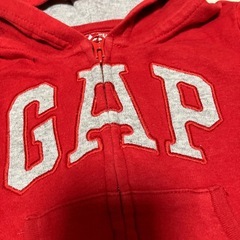 baby GAPジップパーカー70の画像