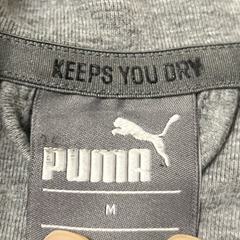 PUMA フード付きジップパーカー　グレーの画像