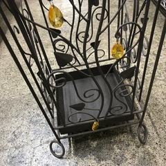 万代店　アイアン　アンティーク　傘立て　アンブレララックの画像