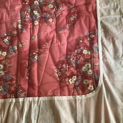 掛布団　カバー付き　未使用に近いの画像