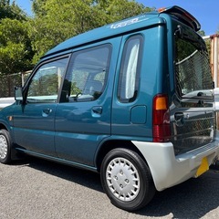 【432】平成7年 ミニカ トッポ RT ターボ H31A グリーン 走行24.6万キロ 車検対応可の画像