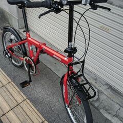 Jeep[ジープ]20吋 折り畳み自転車 外装6段/オレンジイエロー/ブラックの画像