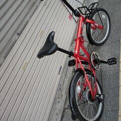 Jeep[ジープ]20吋 折り畳み自転車 外装6段/オレンジイエロー/ブラックの画像