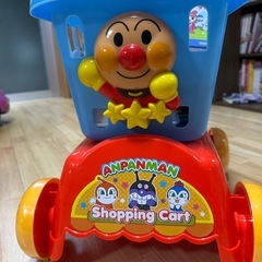 いっしょにおかいもの アンパンマンショッピングカートの画像