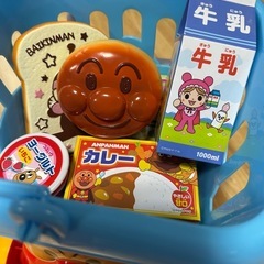 いっしょにおかいもの アンパンマンショッピングカートの画像