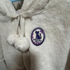 【アナスイミニ】防寒ポンチョ💜猫耳🐈‍⬛の画像