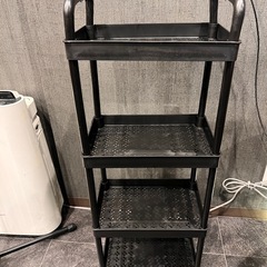 4段収納キャリーラック新品未使用   B❶の画像