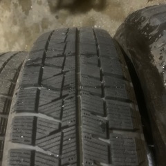 バリ溝　室内保管　レボGZ 155/65R14の画像