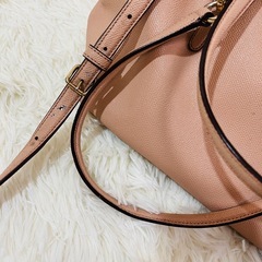 COACH コーチ　2way ショルダーバッグ ピンクベージュ　F57520の画像