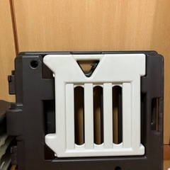 ベビーサークル　キッズランド8枚　ブラウンの画像