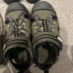 男の子　サンダル　スニーカー　4足セットの画像