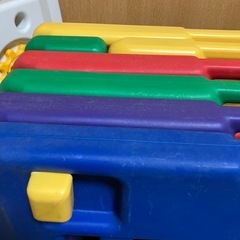 ベビーサークル　キッズランドDX8枚　カラフルの画像