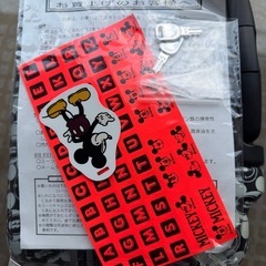 ミッキースーツケース（キャリーケース）の画像