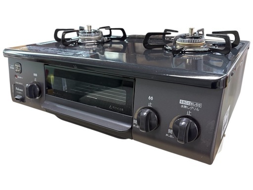 NO.2636【2024年製】Paloma パロマ ガステーブル IC-S39K-L 都市ガス用 グリル付き 調理器具 中古