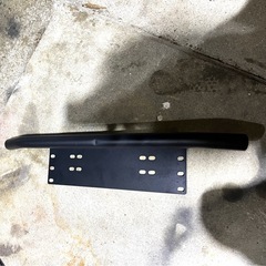 バーナンバーホルダー　作業ライト取付　　の画像