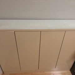 カウンター下収納棚の画像