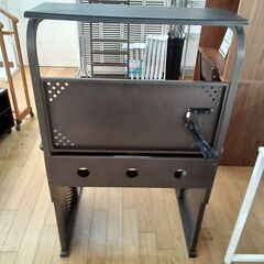 ★ジモティ割あり★  PCデスク ブラック H118×D55×W71 クリーニング済み TK7335の画像