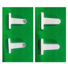 タオル掛け 3本セット 浴室 交換用 アルミ 幅40cm 壁面収納 ネジ付属 タオルハンガー ふきん掛け お風呂 浴室 バスルーム トイレ キッチン 台所 シンク 洗面所の画像