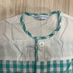 はくさん幼稚園　夏用スモック(110cm)の画像