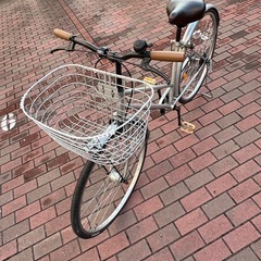 オートライト・シンプルママチャリ(27㌅)お引き取り用、個人配達致します。の画像