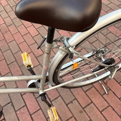オートライト・シンプルママチャリ(27㌅)お引き取り用、個人配達致します。の画像
