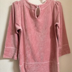 BRASS★トップス　ピンク Mサイズ (ベロア調）の画像